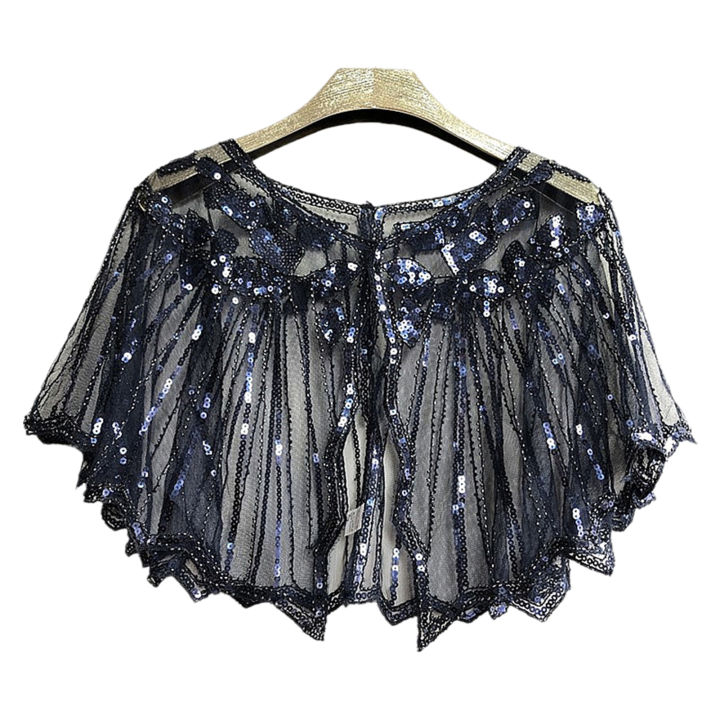 %E3%80%90Lejia%E3%80%91Women%20Cape%20Summer%20Beaded%20Shrug%20Dress%20Shawl%20-%20Image%206