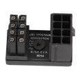 Graphics Card 8pin U Turn, Environmental Friendly 180 Degree Angled Adapter for Desktops Graphics Card. 