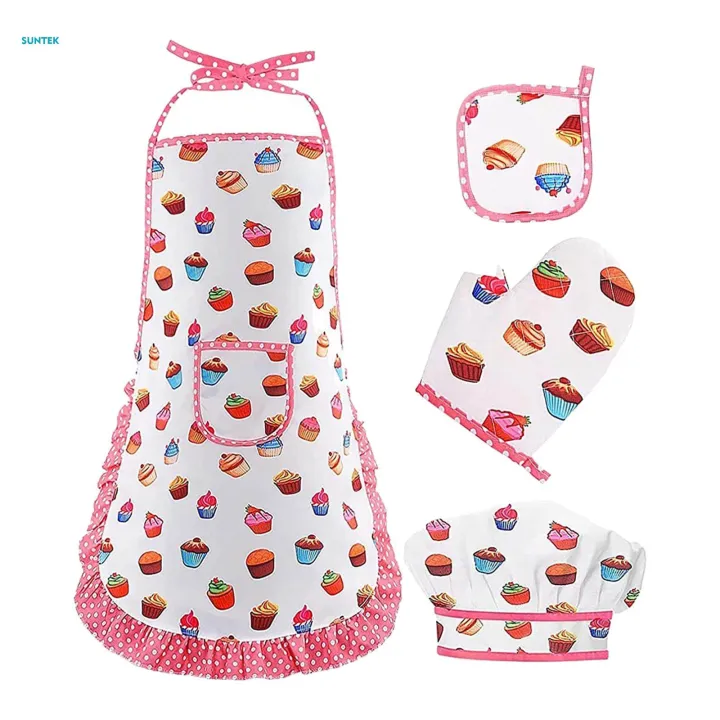 Chef%20Clothing%20Set%20Kitchen%20Playset%20Kids%20Cooking%20Baking%20Set%20for%20Toddlers%20Birthday%20Gift%20-%20Image%207