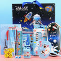 School Stationery Set Gift Box Junior High School and Elementary School Students School Supplies Gift Bag Kindergarten Children's Prizes Gift. 