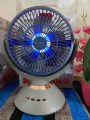 15 hours plus backup time; High quality Soundless Rechargeable & Charger fan; Professional & Advanced Technologies 7200 mah Battery: AC/DC Fan.
