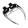 Horizontal Glasses Wear-resistant Lying Down Lazy Glasses. 