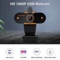 312 1080P HD USB 2.0 PC Desktop Camera Webcam with Mic, Cable Length: about 1.3m, Configuration:Regular.