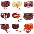 Vintage ladies buddha beads bracelet chinese style rosary men's atmospheric bracelet gift stall source trinket wholesale.