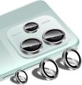 Camera Lens Protector Glass For Xiaomi Redmi Note 14 4G/Note 14 5G Metal Ring Aluminum Alloy Camera Lens Screen Cover.