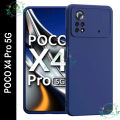 Premium Liquid Silicone Phone case for Xiaomi Poco X4 Pro 5G Liquid Silicon Mobile Back Case Soft Silicone Phone Cover.