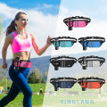 Yinglang outdoor sports running waist bag water bottle bag cross country marathon equipment night running reflective fitness mobile phone waist bag.