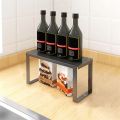 Kitchen Counter Shelves Spice Rack Pantry Bathroom Countertop Storage Kitchen Storage Rack Cabinet Shelf Organizer Stackable. 