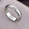 Silver Lifestyle Stainless Steel Finger Ring For Men.