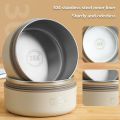 Bento Lunch Box Set Portable Keep Warm Lunch Container With Insulated Bag Stainless Steel Thermal Food Container Tableware.