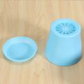 JOUYI 16 Pcs 4 Inch Small Plant Pots Colorful Plastic Flower Pots Indoor Plant Pots.