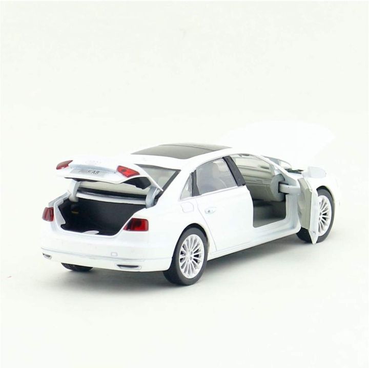 1/32%20AUDI%20A8%20Alloy%20Car%20Model%20Diecast%20Metal%20Toy%20Vehicle%20High%20Simulation%20Car%20Model%20Sound&Light%20Collection%20Kids%20Toy%20Gift%20-%20Image%204