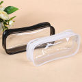 Soft Plastic Transparent Pencil Case Student Pvc Clear Pen Bag Transparent Bag Layor. 