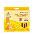 Plastic crayons do not dirty hands, children can wash color oil pastels, hole crayons are not easy to break, 36 color graffiti crayons. 