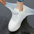 Vintage Rubber Boots Reusable Latex Waterproof Rain Shoes Cover.