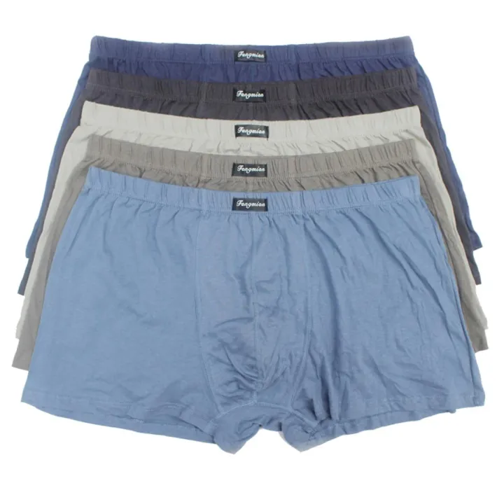 5PCS/lot Men Boxers 5xl Cotton Underwear Men Cotton Boxers Men Boxer Plus Size Panties Shorts Oversized Short Pants Underwears