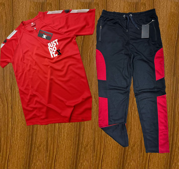 Combo Set - Stylish Trend Comfortable T-Shirt and Trouser Set