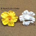 Bohemian Hibiscus Flower Hair Clip For Women Girls Beach Style Clip Artificial Floral Hairpin Resort Seaside Hair Accessories.