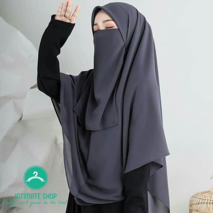instant hijab with niqab