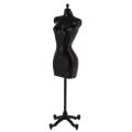 Miniature Display Holder Dress Clothes Gown Mannequin Model Stand Doll House.