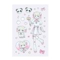 Panda Korean Stickers Character Stickers Cute Girl Handbook Stickers Decoration DIY.