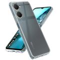 For vivo Y18e 4G /vivo Y18 4G (Inacdia)/ vivo Y03 4G Shockproof Bumper Case with Clear Soft TPU Protective Phone Cover Anti-Scratch.