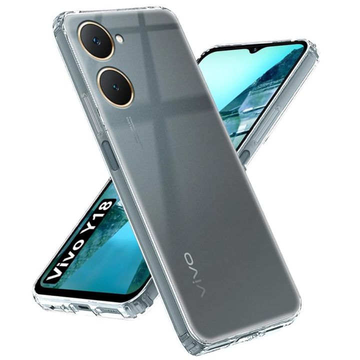 For%20vivo%20Y18e%204G%20/vivo%20Y18%204G%20(Inacdia)/%20vivo%20Y03%204G%20Shockproof%20Bumper%20Case%20with%20Clear%20Soft%20TPU%20Protective%20Phone%20Cover%20Anti-Scratch%20-%20Image%202