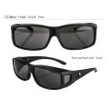 Polarization Goggles Plus Big Frames Fashion Flexible Sunglasses Men Polarized Lens Driving Sun Glasses Windbreak Eyewear UV400. 