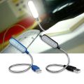 Portable USB LED Mini Book Light Reading Light Table Lamp Flexible 6leds USB Lamp for Power Bank Laptop Notebook PC Computer. 