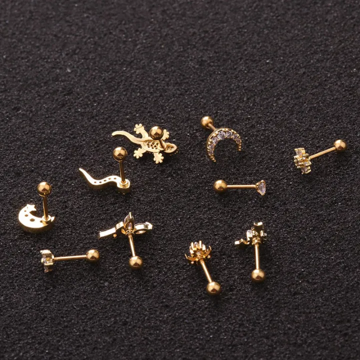 %E3%80%90Hey%20my%20home%E3%80%91New%20Style%20Stainless%20Ear%20Piercing%20Stud%20Cz%20Gecko%20Moon%20Cartilage%20Conch%20Screw%20Back%20Earring%20-%20Image%204