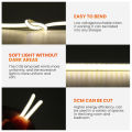Dimmable FOB COB LED Strip 5V USB 320LEDs/m High Density Led Tape Light Bar 5mm Width RA 90 3000-6500K Ribbon Linear Lighting. 