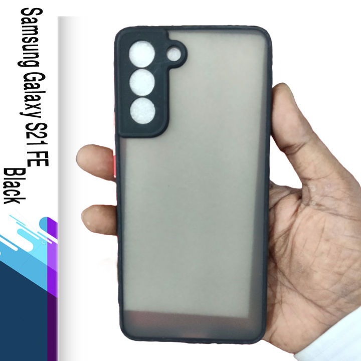 For Samsung Galaxy S21 FE Luxurious Smoky Matte Case Shockproof