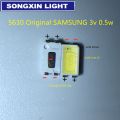 【Alizeker Mall】200pcs FOR SAMSUNG High Power 5630 LED PLCC-4 Backlit Super Diode SMD 5630 LCD 0.5W 3V White TV Backlight. 
