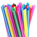 Jumbo Smoothie Straw/Boba Straw 50pc - Multicolor. 