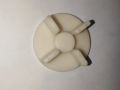 Blender Motor Coupler 5CM 4 Teeth Round No Screw or With Screw White 1 pcc.
