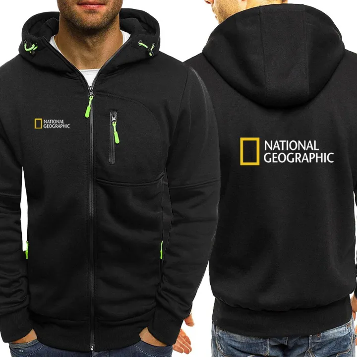 National%20Geographic%20Men's%20Hoodies%20Sweatshirts%20Survey%20Expedition%20Scholar%20Srtswear%20Coats%20Hiking%20%20Zip%20Cardigan%20Outerwear%20-%20Image%203