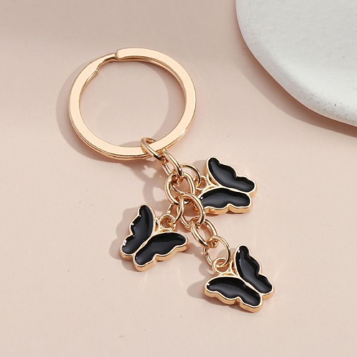 Cute%20Keychain%20Oil%20Butterfly%20Key%20Ring%20Enamel%20Flying%20Animals%20Key%20Chains%20For%20Women%20Girls%20Handbag%20Accessorie%20Handmade%20Jewelry%20-%20Image%203