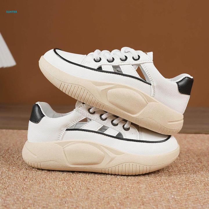 Chunky Platform Sneakers for Women Casual Shoes Nonslip Thick
