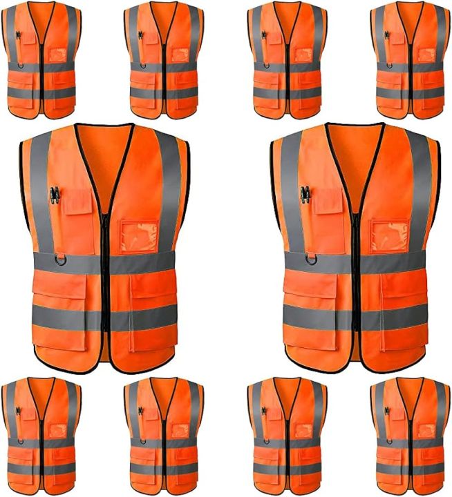 Neon%20Green%20High%20Visibility%20Reflective%20Construction%20Safety%20Security%20Vest%20-%20Image%206