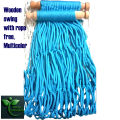 Heavy-Duty Rope Hammock Dulna – Handwoven Swing Bed for Adults | Indoor & Outdoor Use. 