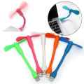 Mini USB Fan Flexible Bendable for Laptop Charger Portable Hand Tiny Cooler S-Shaped Fan For Computer Summer Gadget - 1 Piece. 