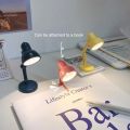 Mini LED Table Lamp Fold-able Night Reading Book Computer Night Lights Eye Protections For Night Study Travel Portable LED. 
