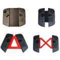 For Legion Go Controller Grip Clip Holder Triangle Shape Red Black For Lenovo Legion Go Handle Controller Connector Stand. 