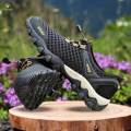 Men's Sneakers, Men Outdoor Shoes, Mesh Nonslip Breathable, Mountain Fashion Men Hiking Shoes, Male Footwear for Fitness Athletic, Walking Summer , Black, 40. 