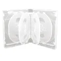 CD Storage Box 10-Piece Pack CD Case Plastic Double-Sided CD Storage Car CD Case Thickened DVD Case, Easy Install Blue. 