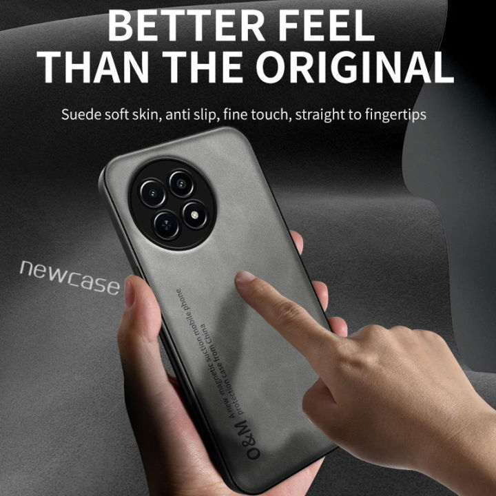 Luxury%20Plain%20Skin%20Texture%20Leather%20Casing%20For%20Xiaomi%20Civi%204%20Pro%205G%202024%20Civi4%20Civi4Pro%20Automatic%20Suction%20Camera%20Protect%20Matte%20PC%20Hard%20Case%20Business%20Shockproof%20Phone%20Case%20Back%20Cover%20-%20Image%204