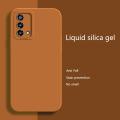 Olige Case For OPPO A95 Case Liquid Silicone Matte Shockproof Camera Protiction Soft Phone Cover. 
