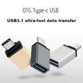 Usb Type A to USB Type C Adapter OTG Connector.