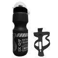 750ML Mountain Bike Bicycle Cycling Water Drink Bottle+Holder Cage Rack.
