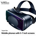 Virtual Reality VR Glasses IMAX Huge Screen HD 3D Glasses Google Cardboard Box VR Headset Helmet for 5-7 Phone,Support Gamepad.